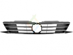 GRILLE AVANT CHROME/NOIRE