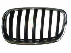 GRILLE GAUCHE CHROME/NOIR