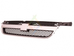 GRILLE AVANT CHROME/NOIRE