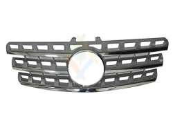 GRILLE AVANT CHROME/GRIS