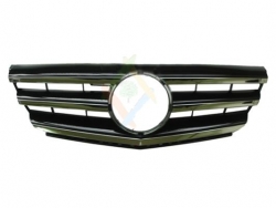 GRILLE AVANT CHROME/NOIRE