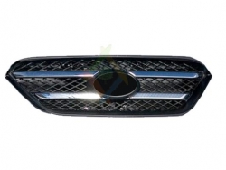 GRILLE AVANT NOIRE/CHROME