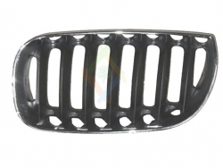 GRILLE AVANT GAUCHE AVEC CADRE CHROME/LAMELLES NOIRES