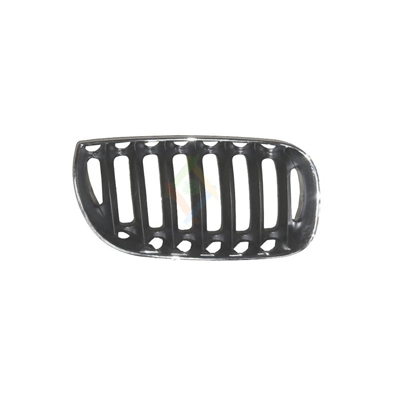 GRILLE AVANT DROITE AVEC CADRE CHROME/LAMELLES NOIRES