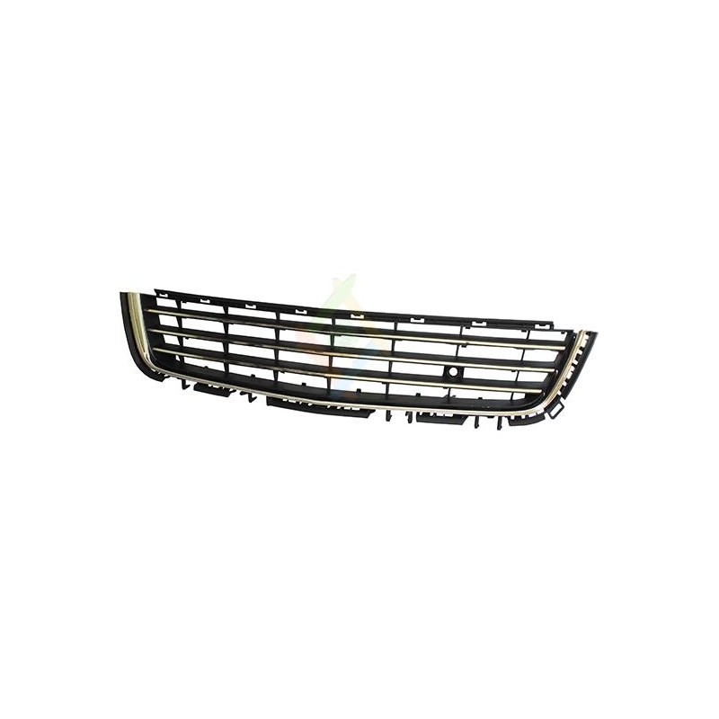 GRILLE CENTRALE DE PARE-CHOCS AVANT NOIR/CHROME 2007-