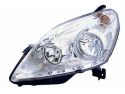 PHARE GAUCHE ELECTRIQUE BASE CHROME H1+H7+H21W+W5W 07/2008-