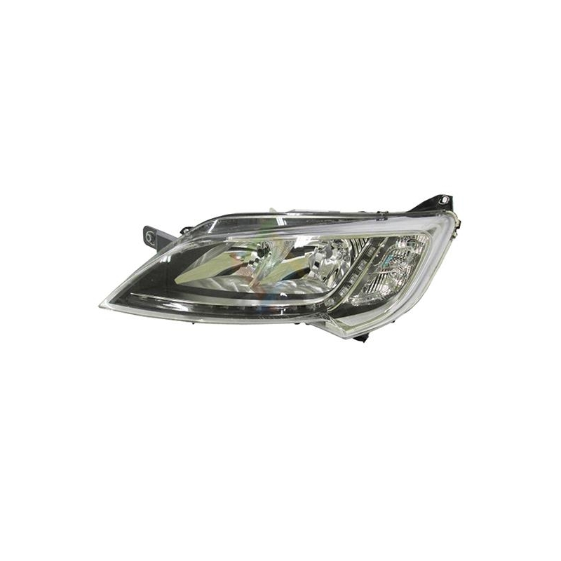 PHARE DROIT LED DAYLIGHT AVEC MOTEUR ELECTRIQUE/BASE CHROMEE H7+H7+WY