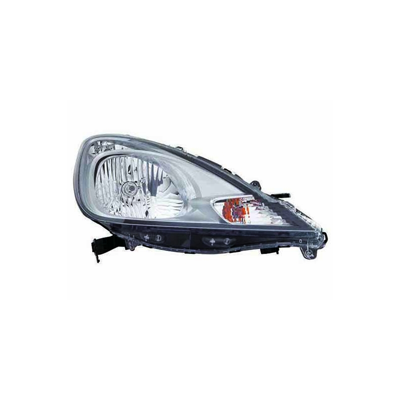 PHARE DROIT MANUEL/ELECTRIQUE BASE CHROME H4+W5W+WY21W 2010-