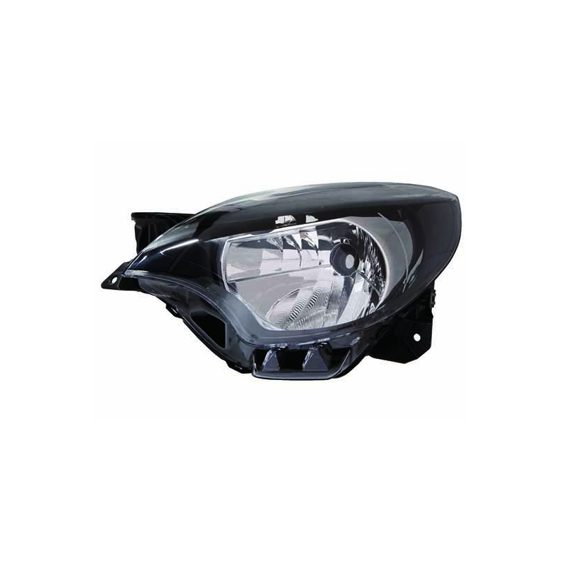 PHARE GAUCHE ELECTRIQUE BASE NOIR H4 2012-