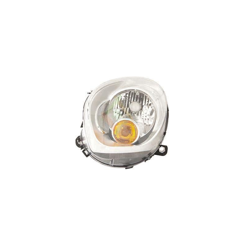 PHARE GAUCHE ELECTRIQUE H4+P21W AVEC MOTEUR AVEC LAMPE AMBRE