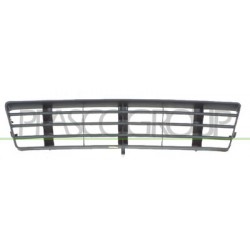 GRILLE CENTRALE DE PARE-CHOCS AVANT - NOIR - MOD. 4-6 CYLINDRES