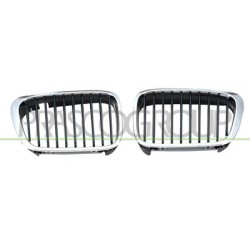 GRILLE DROITE-CHROME/NOIR