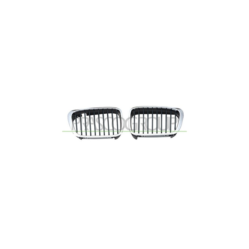 GRILLE DROITE-CHROME/NOIR