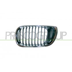 GRILLE GAUCHE-CHROME/NOIR