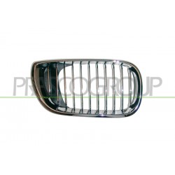 GRILLE DROITE CHROME-CHROME/NOIRE