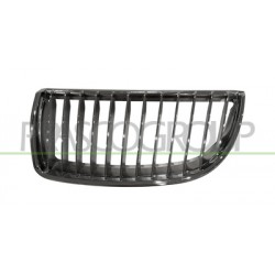 GRILLE GAUCHE-CHROME/NOIR