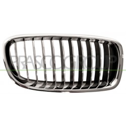 DROITE CHROME-CHROME/GRILLE NOIRE-MOD. LIGNE DE LUXE