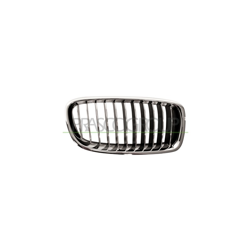 DROITE CHROME-CHROME/GRILLE NOIRE-MOD. LIGNE DE LUXE