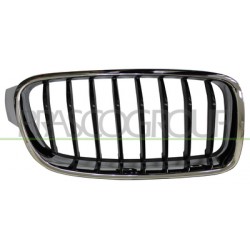 GRILLE DROITE-CHROME/NOIR-MOD. LIGNE SPORTIVE