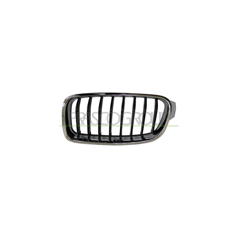 GRILLE GAUCHE-CHROME/NOIR-MOD. LIGNE SPORTIVE