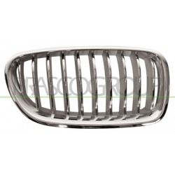 GRILLE DROITE-CHROME-CHROME/TITANE - MOD. LIGNE MODERNE