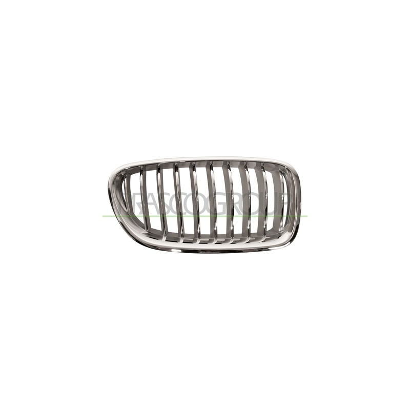 GRILLE DROITE-CHROME-CHROME/TITANE - MOD. LIGNE MODERNE