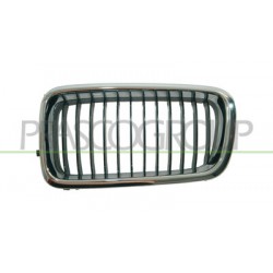 GRILLE GAUCHE CHROME/NOIR