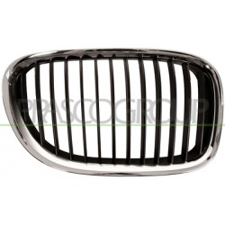 GRILLE DROITE CHROME/NOIRE