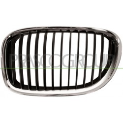 GRILLE GAUCHE CHROME/NOIRE