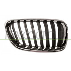 GRILLE DROITE-CHROME/NOIR - MOD. LIGNE SPORTIVE