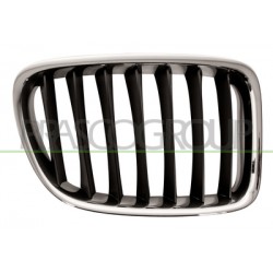 GRILLE DROITE-CHROME/NOIR