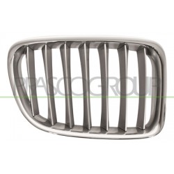 GRILLE DROITE-CHROME/TITANE