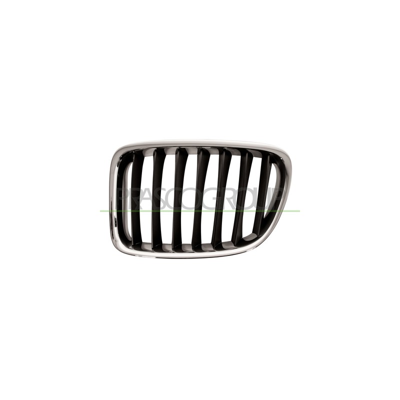 GRILLE GAUCHE-CHROME/NOIR