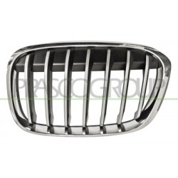 GRILLE GAUCHE CHROME/TITANE/NERA MOD. LIGNE X