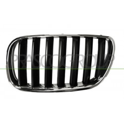 GRILLE GAUCHE CHROME/NOIR