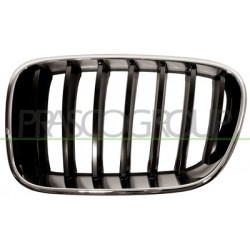 GRILLE GAUCHE CHROME/NOIR