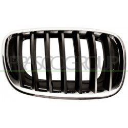 GRILLE DROITE CHROME-CHROME/NOIRE