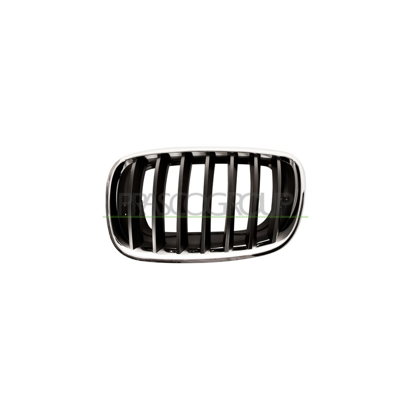 GRILLE GAUCHE CHROME-CHROME/NOIR