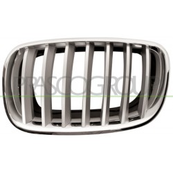 GRILLE GAUCHE-CHROME/TITANE1/07 -