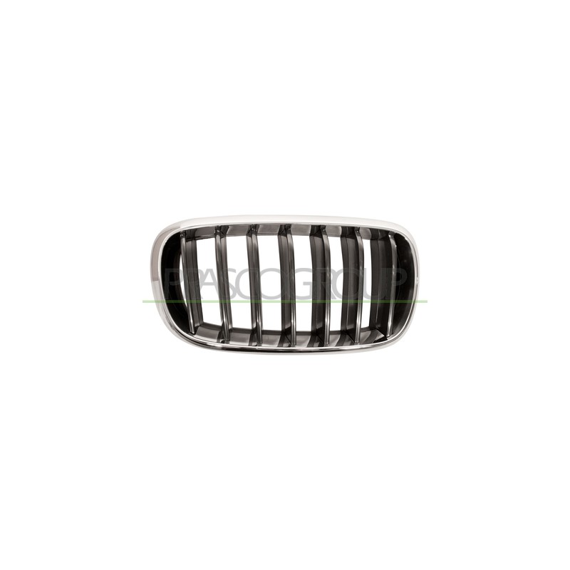 GRILLE DROITE-CHROME/NOIR - MOD. BASE