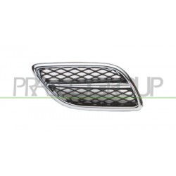 GRILLE DROITE CHROME/NOIRE