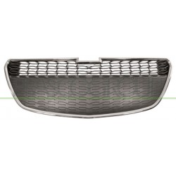 GRILLE INFÉRIEURE NOIRE AVEC GARNITURE CHROMÉE