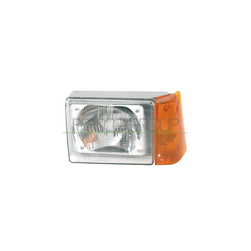 FEU ASYMETRIQUE DROITE H5 MANUEL AVEC LAMPE AMBRE