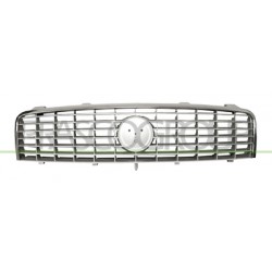 GRILLE GRISE AVEC CADRE CHROMÉ