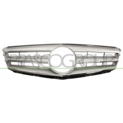 CALANDRE ARGENT/CHROME BRILLANT SANS SIÈGE EMBLÈME - MOD. AMG