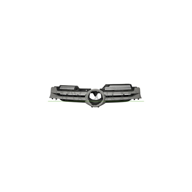 GRILLE EXTÉRIEURE APPRÊTÉE/INTÉRIEURE NOIRE (2 PCS)