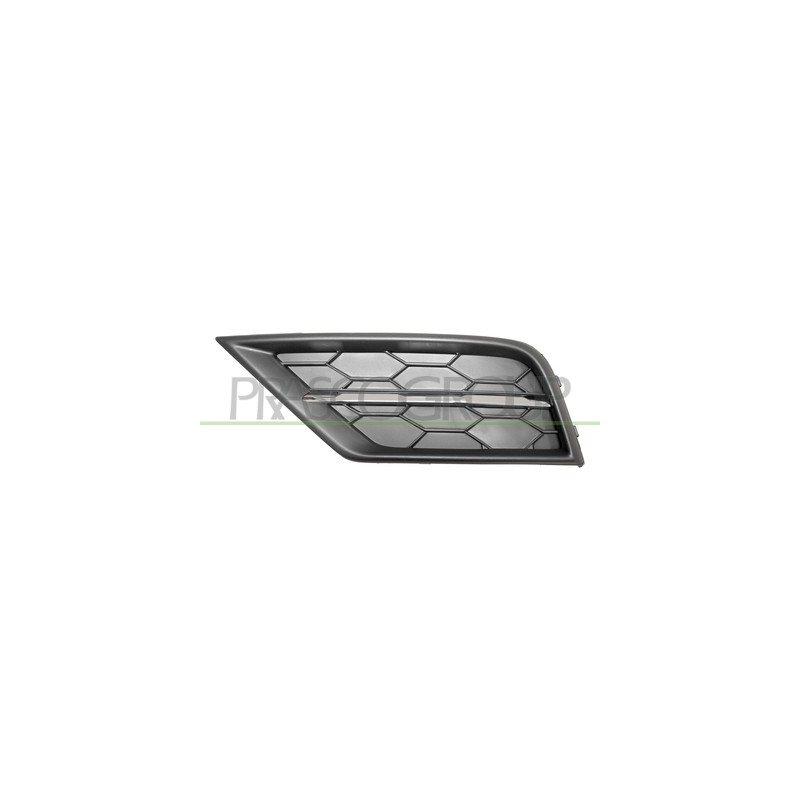 GRILLE SUPERIEURE DE PARE-CHOC AVANT GAUCHE AVEC MOULURE CHROMEE