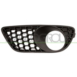 GRILLE DE PARE-CHOCS GAUCHE-GRAINEE-AVEC TROU ANTIBROUILLARD MOD.R50