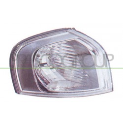 LAMPE AVANT DROITE BLANCHE PROFIL CHROME MOD.  02/03